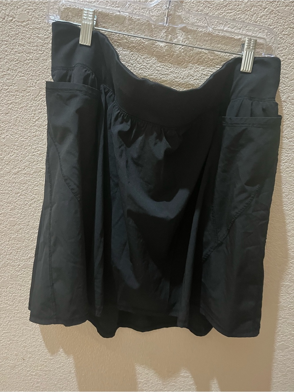 Livi Active Black Skort With Pockets 18/20